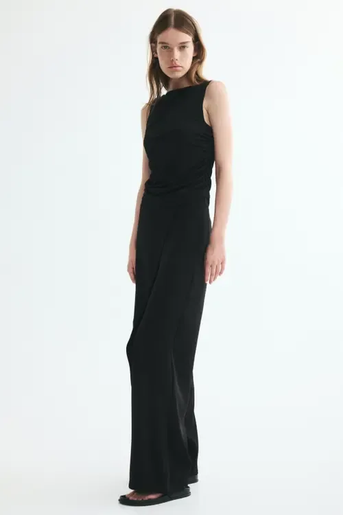 Wrap-Detail Twill Pants by H&M