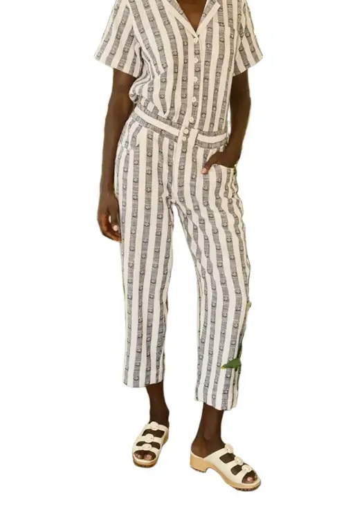 Nicky Button Fly Ankle Length Pants by Ace & Jig