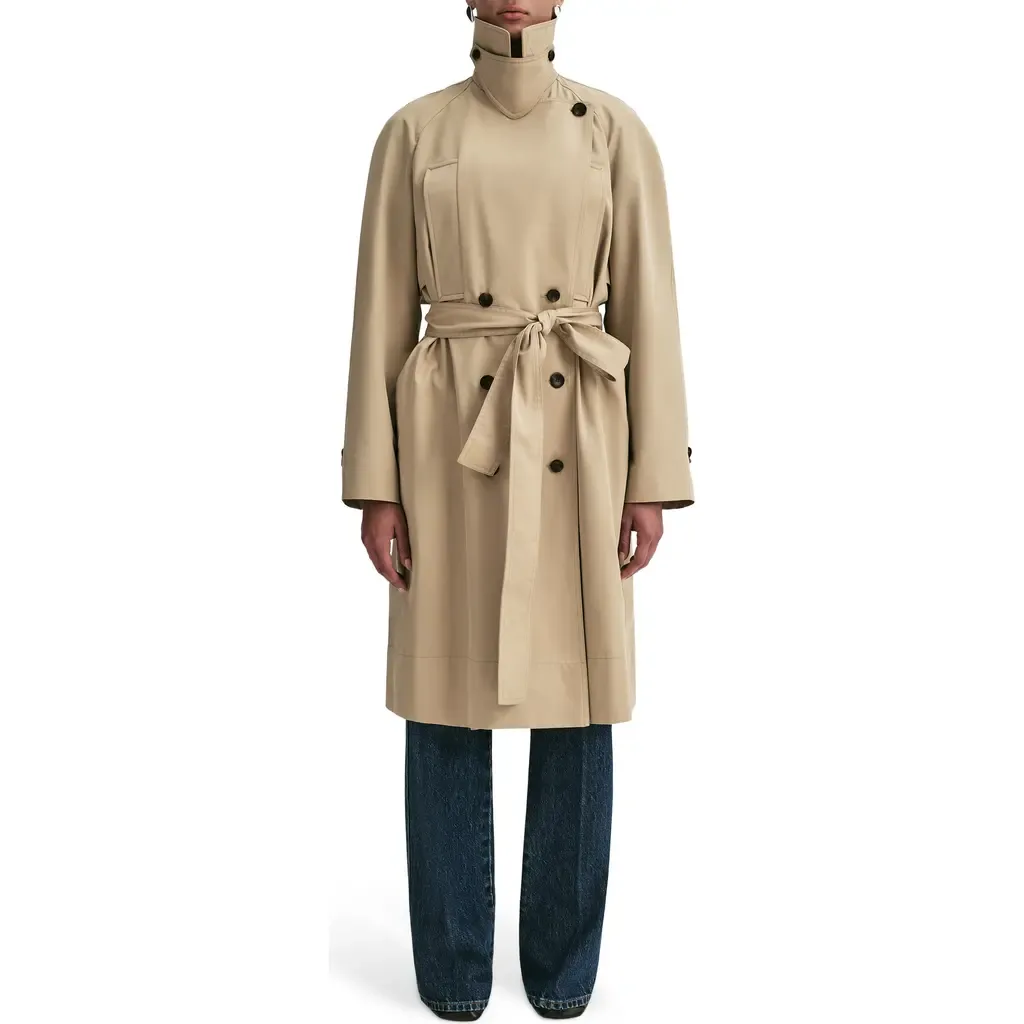 Asher Cotton Blend Trench Coat by A.L.C.