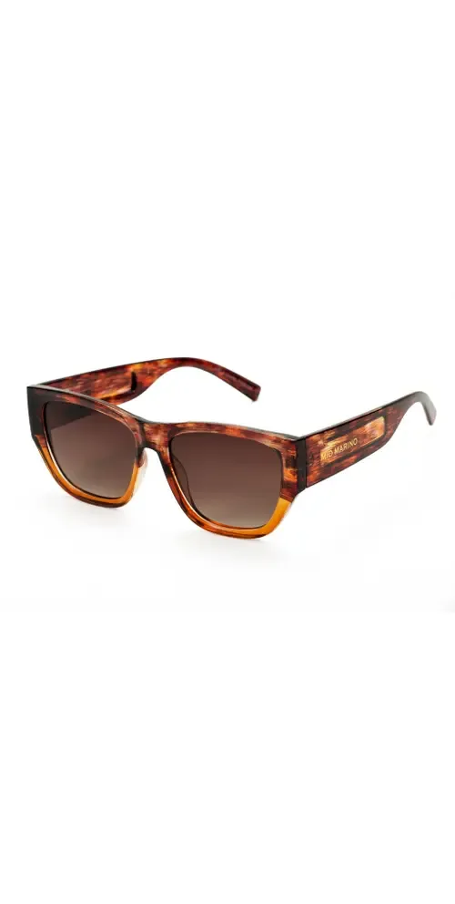 Polarized Vintage Square Sunglasses by Mio Marino