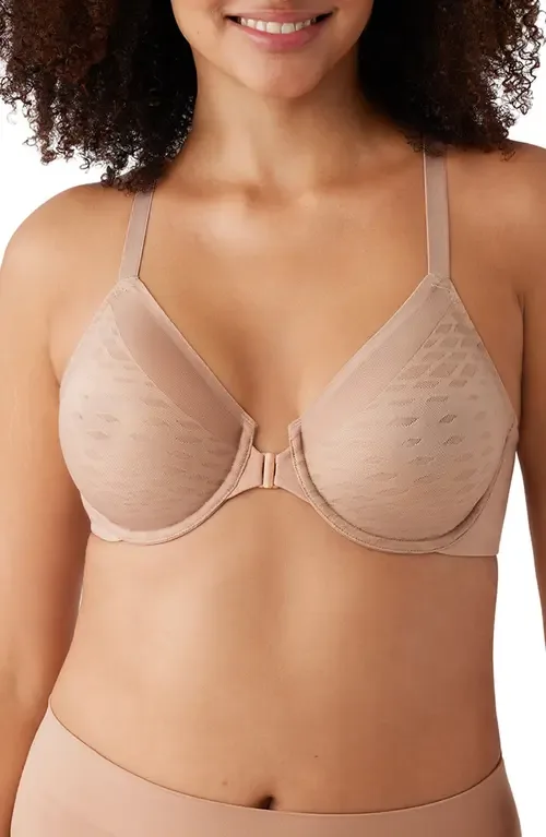 Elevated Allure Underwire Front Close Racerback Bra by Wacoal