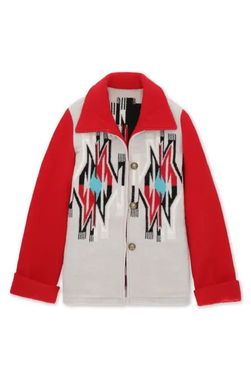 Fearce Navajo Wool Blend Jacket by Fortela