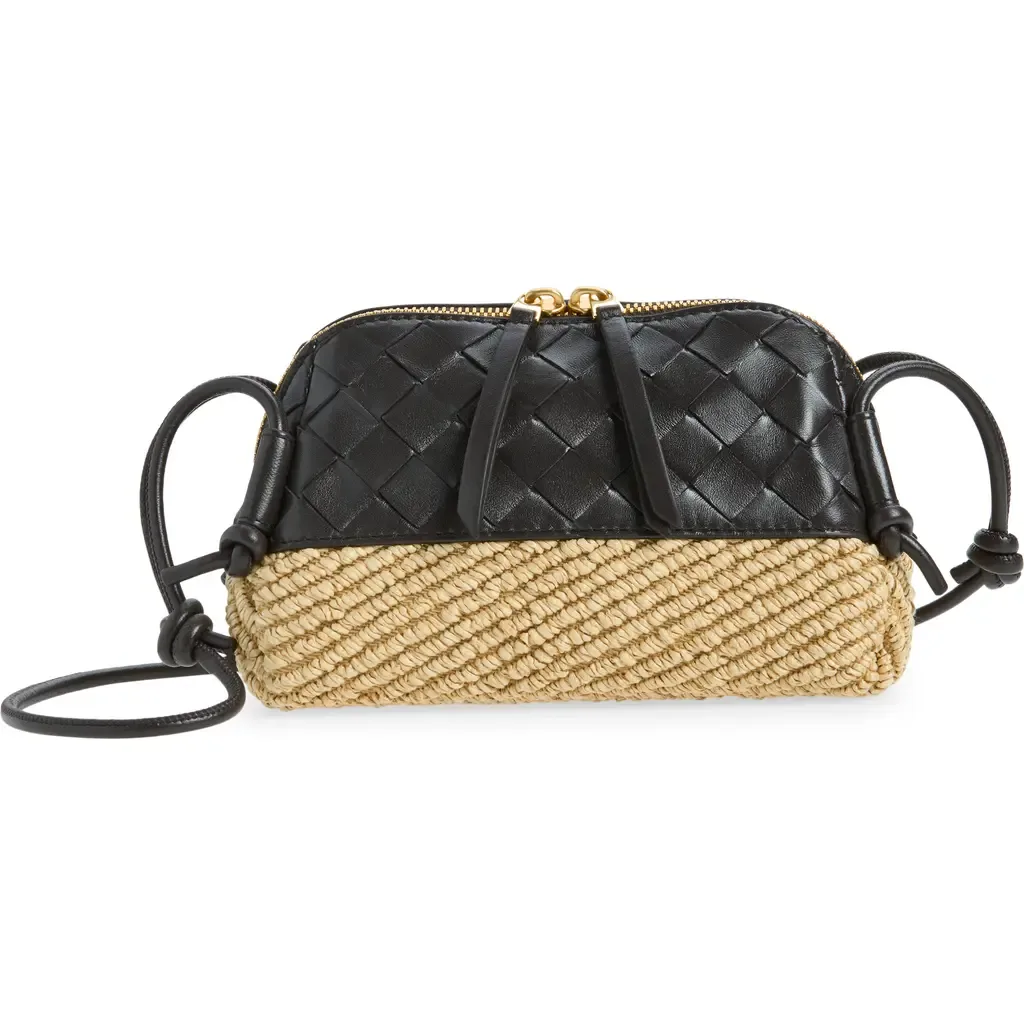 Mini Concert Intrecciato Crossbody Bag by Bottega Veneta