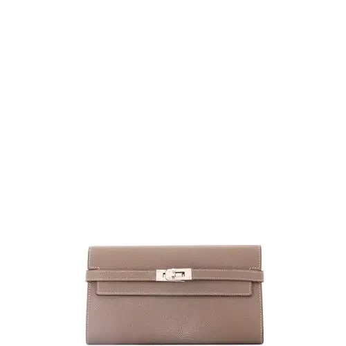 Kelly Wallet Epsom Long by Pre-Owned Hermes