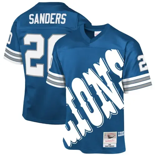 Mitchell & Ness Barry Sanders Detroit Lions 1996 Throwback Fashion Jersey by Mitchell & Ness