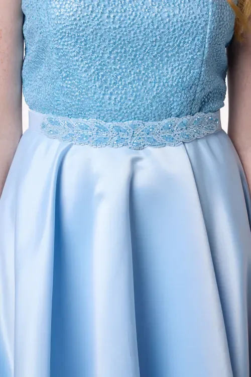 Stretchy Beaded Belt by Un Deux Trois