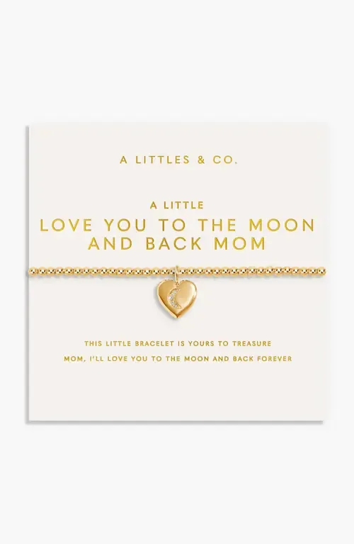 A Little Bracelet in Love You to the Moon and Back by A Littles & Co.