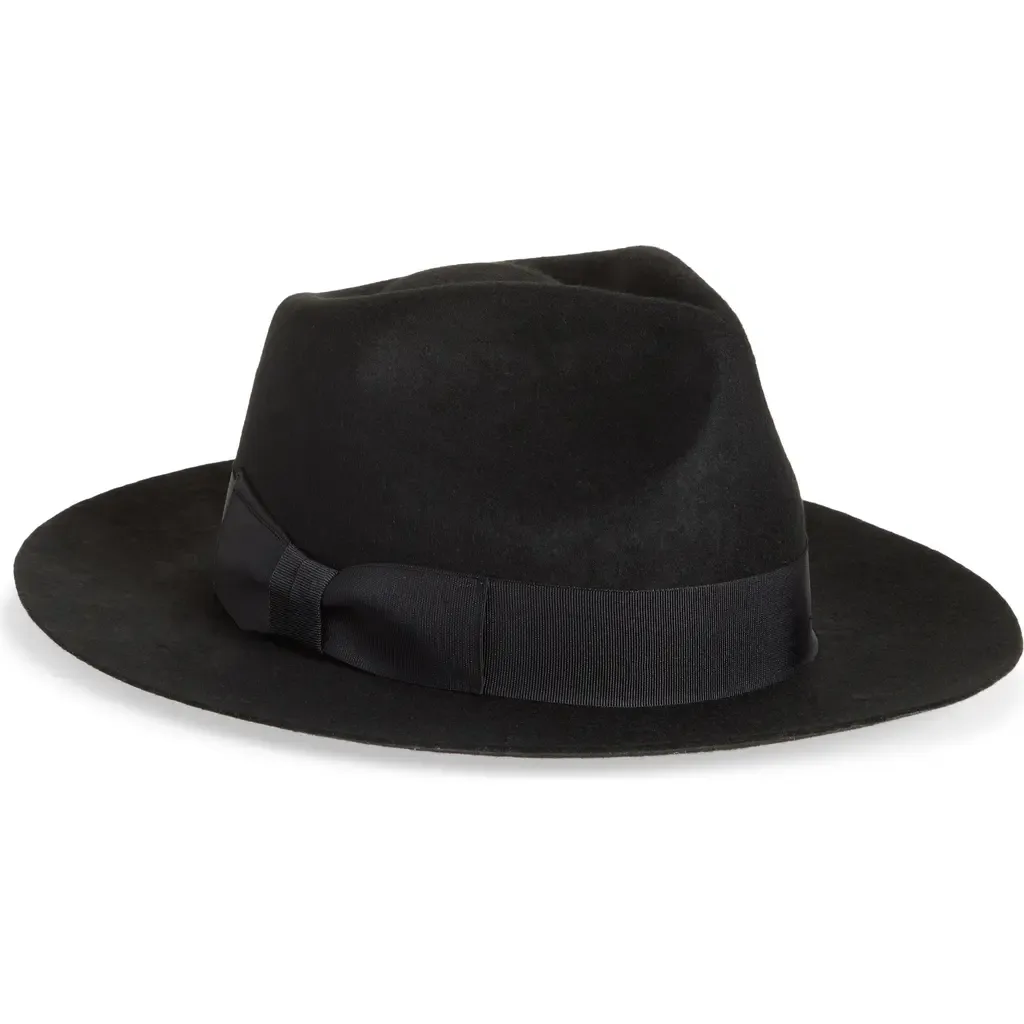Maison Wool Felt Fedora by René Mantilla, New York