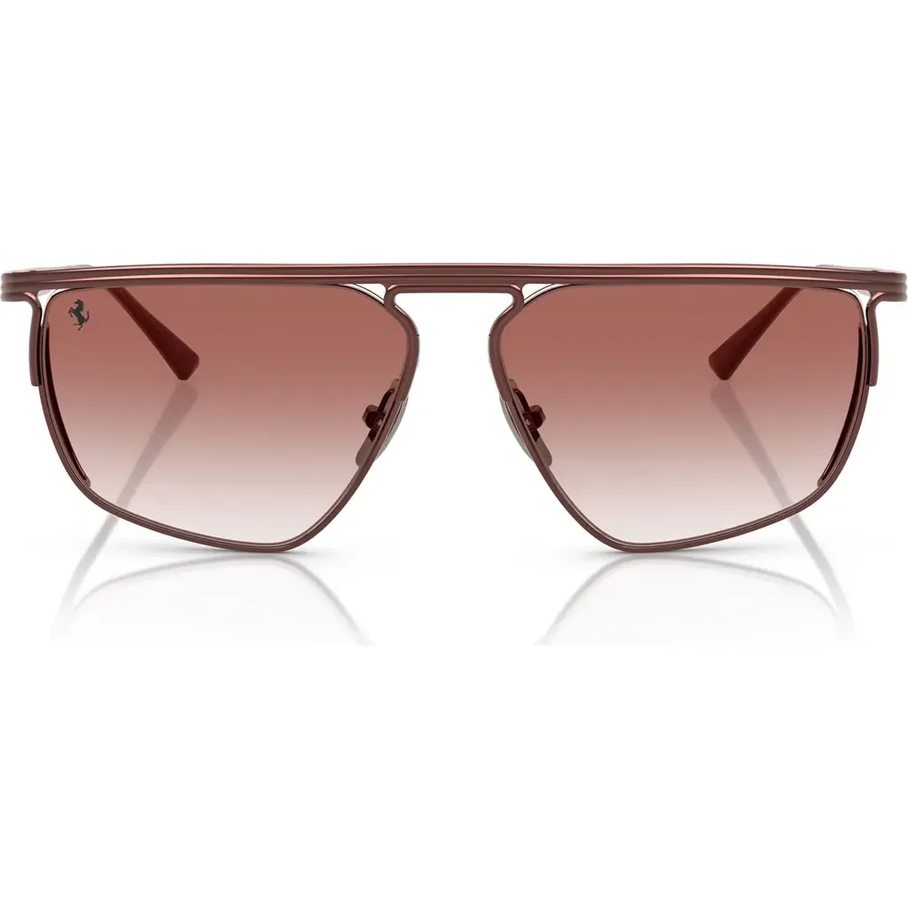 Jimmy Choo x Ferrari 59mm Gradient Aviator Sunglasses by Jimmy Choo