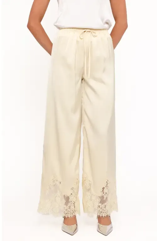 Viola Drawstring Waist Wide Leg Pants by Petal & Pup