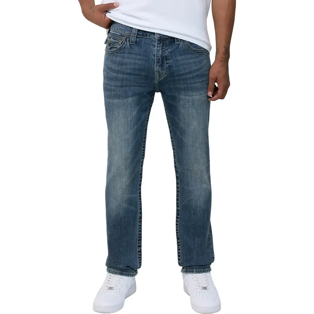 Rocco Snap Flap Skinny Jeans by True Religion
