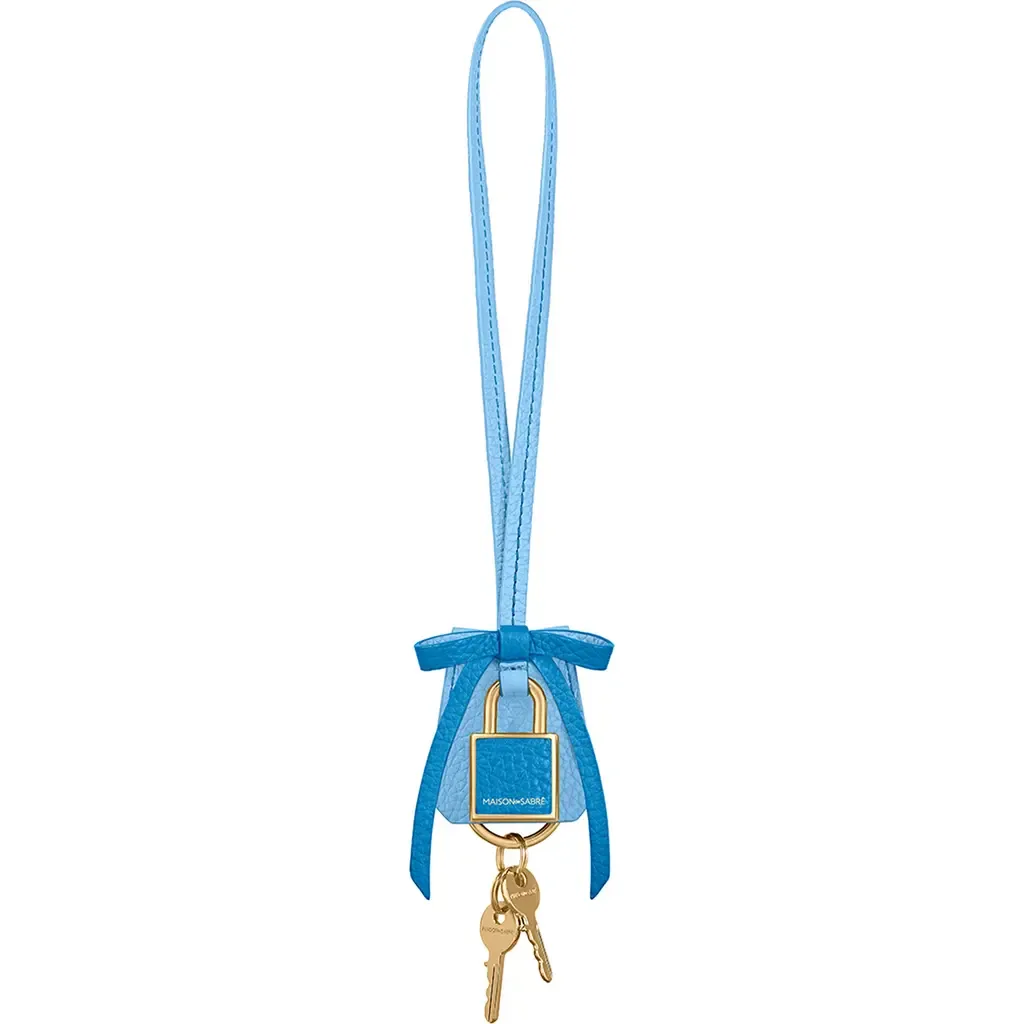 The Bow Padlock Charm by MAISON de SABRÉ