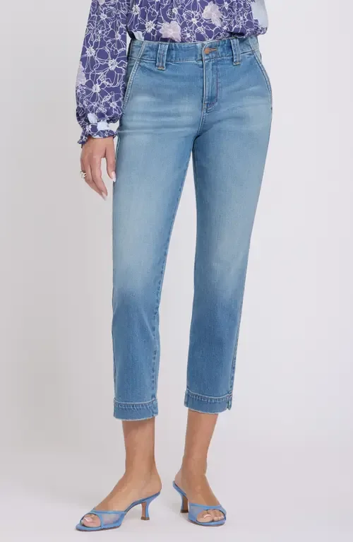 Sheri Slant Pocket Ankle Slim Jeans by NYDJ