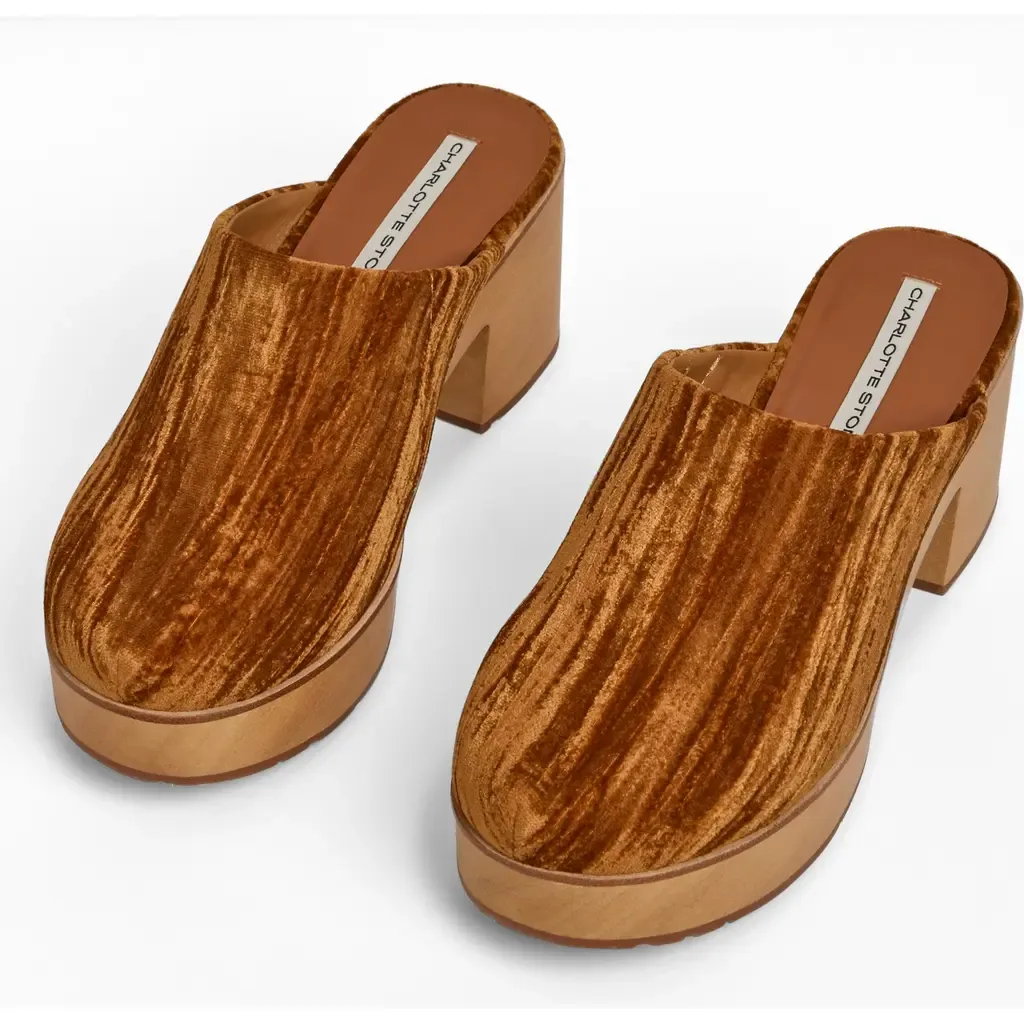 Curran Platform Clog by Charlotte Stone