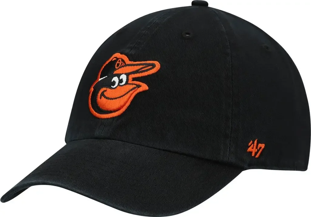 '47 Baltimore Orioles Clean Up Adjustable Hat