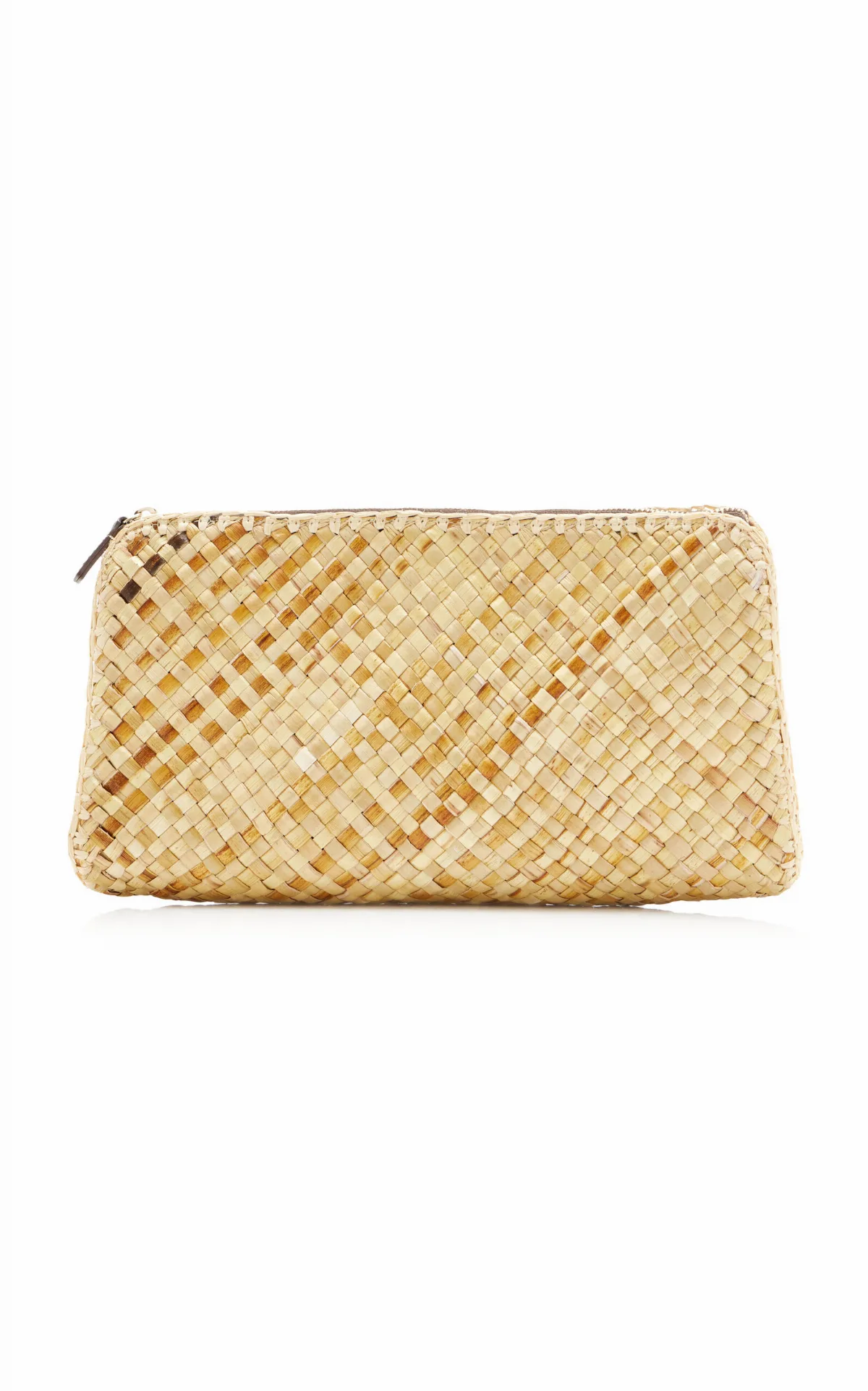 Alla Raffia Clutch by The Row