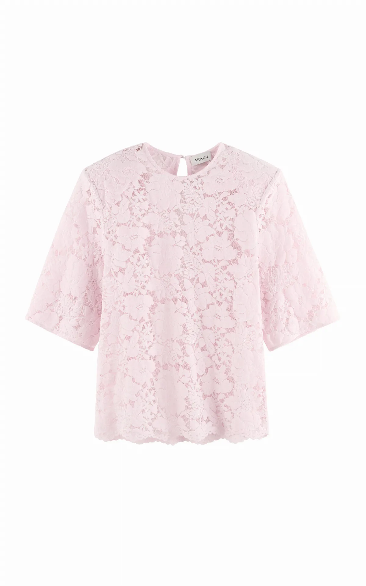 Boxy Velvet Lace Top by ARAKII
