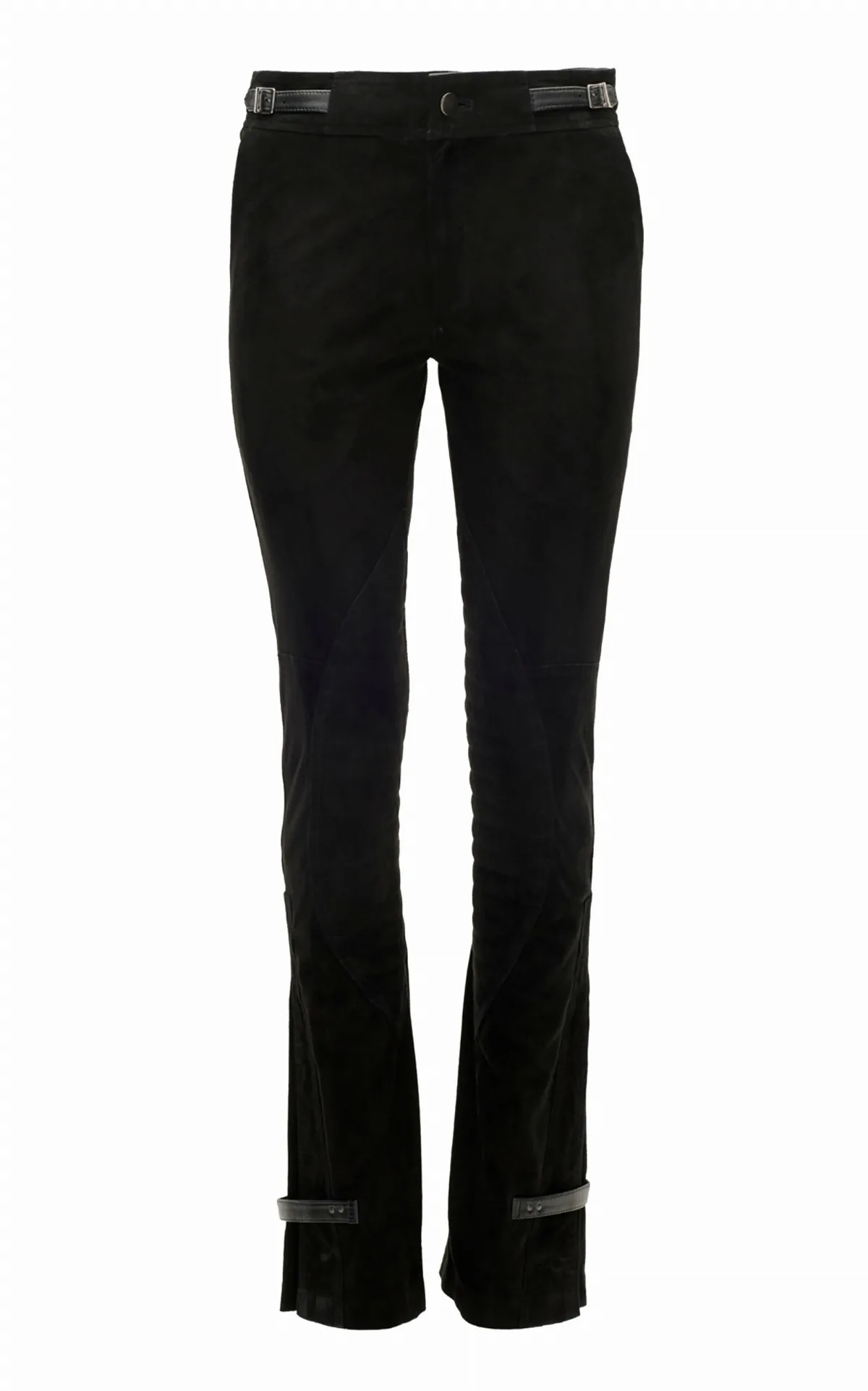 Salar Suede Boot-Cut Pants by Curatoria