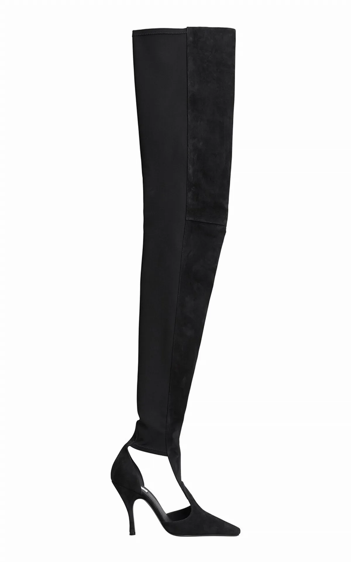 Cuissardes Suede Thigh-High Boots by ALAÏA