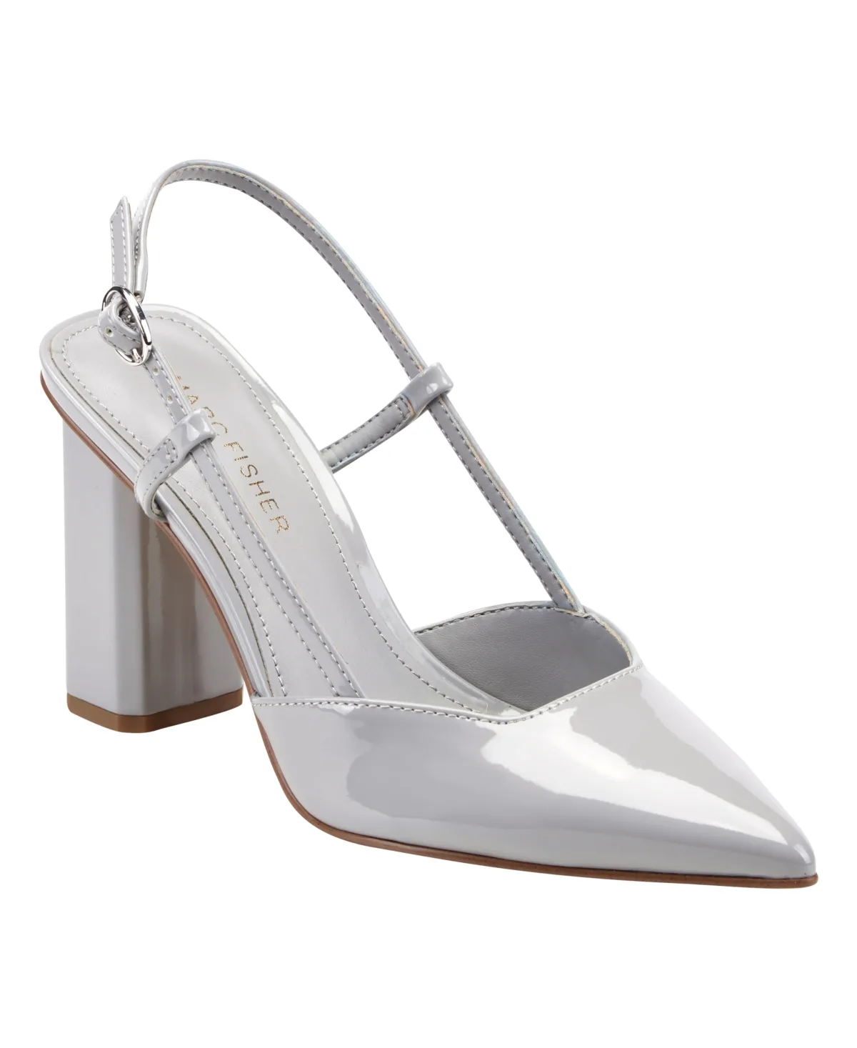 Dian High Block Heel Slingback Pumps by Marc Fisher