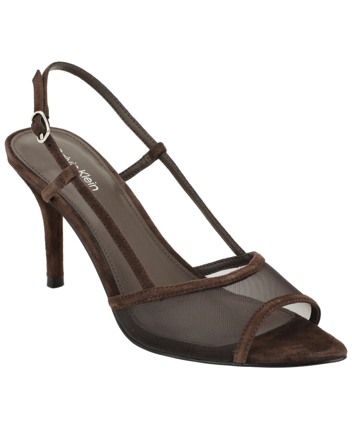 Corette Mesh Slingback Stiletto Sandals