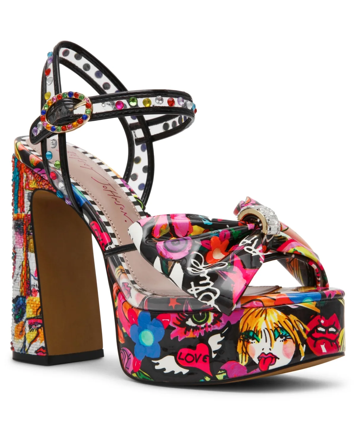 Shelley Open Toe Dress Sandals by Betsey Johnson