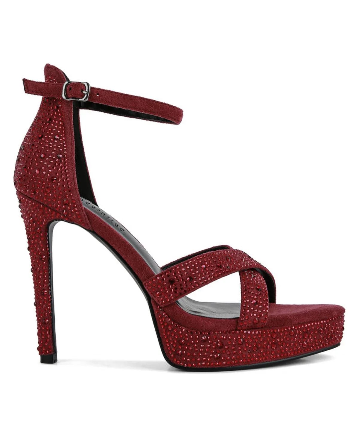 Regalia Rhinestone Embellished Stiletto Sandals