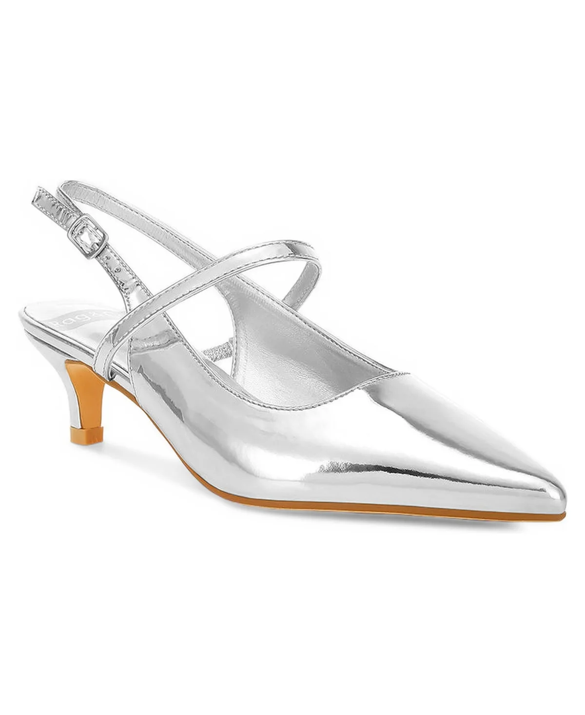 Abloom Kitten Heel Slingback Sandals by Rag & Co