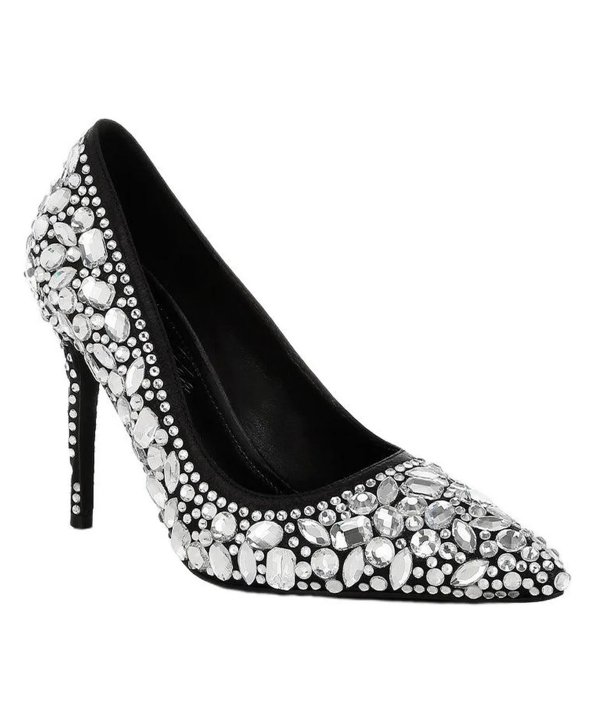 Iceout Diamante & Rhinestone Embellishments Pumps by London Rag