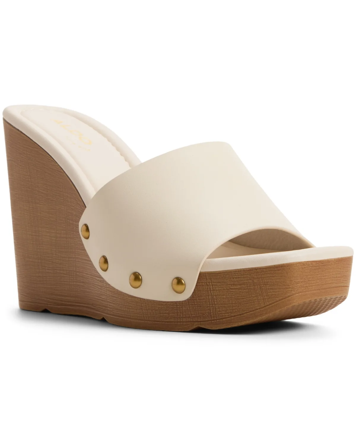 Grounded Slip-On Wedge Sandals by Aldo