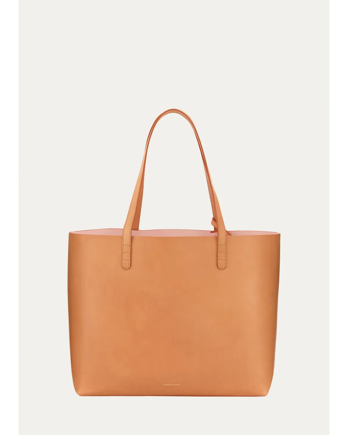 Large Vegetable-Tanned Leather Tote Bag by Mansur Gavriel