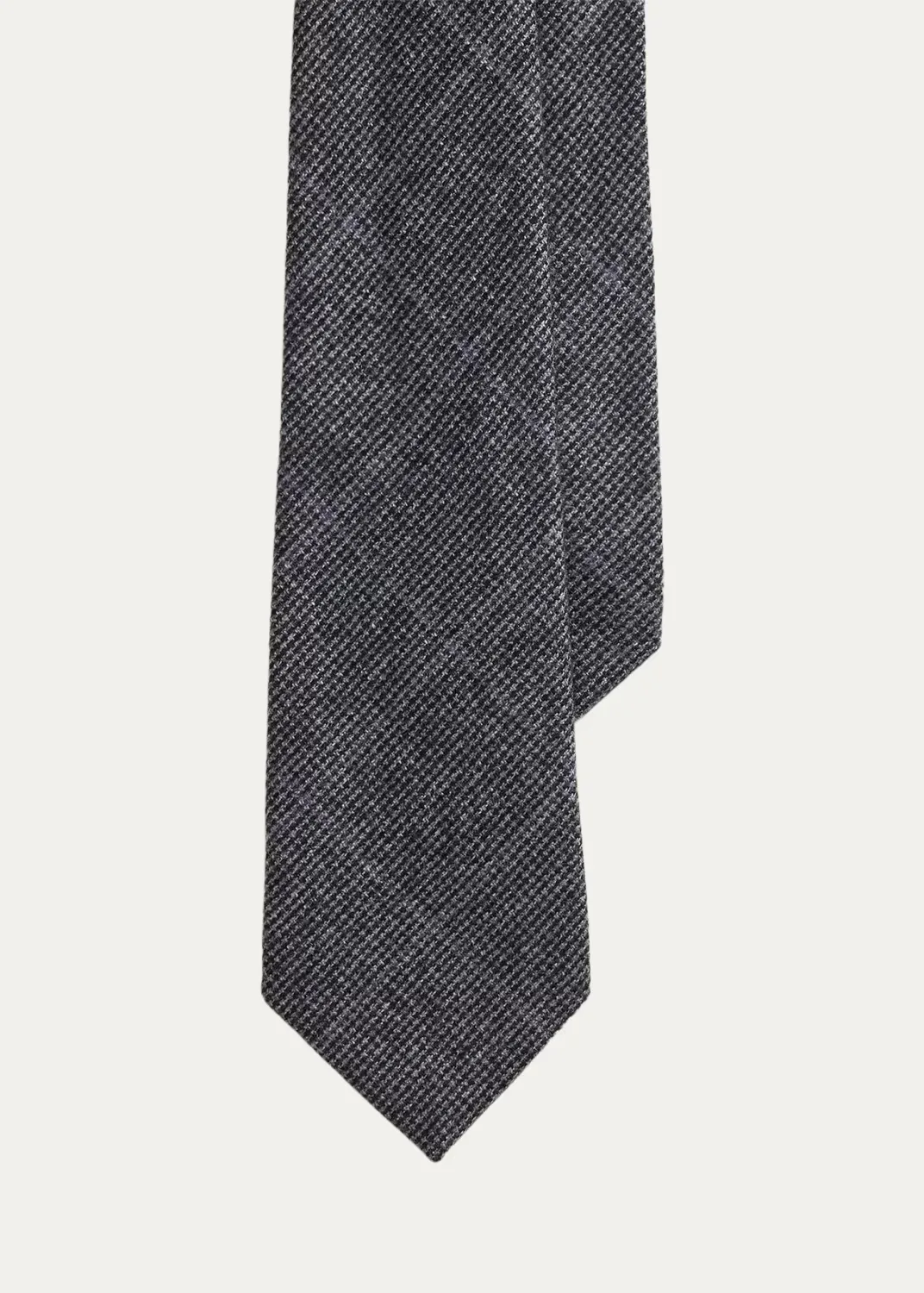 Tic-Weave Wool-Cashmere Tie