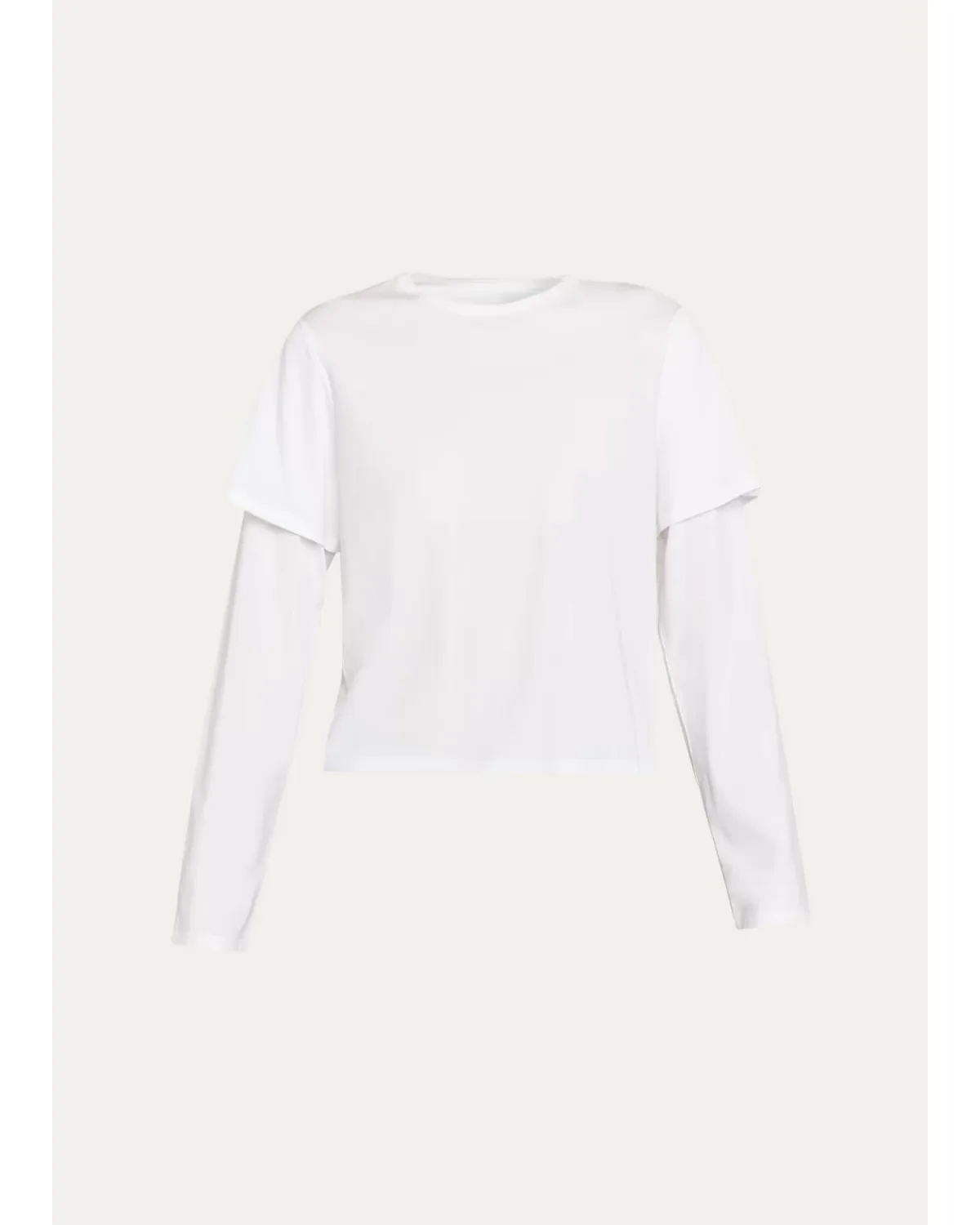 Layered Crewneck Tee by Still Here