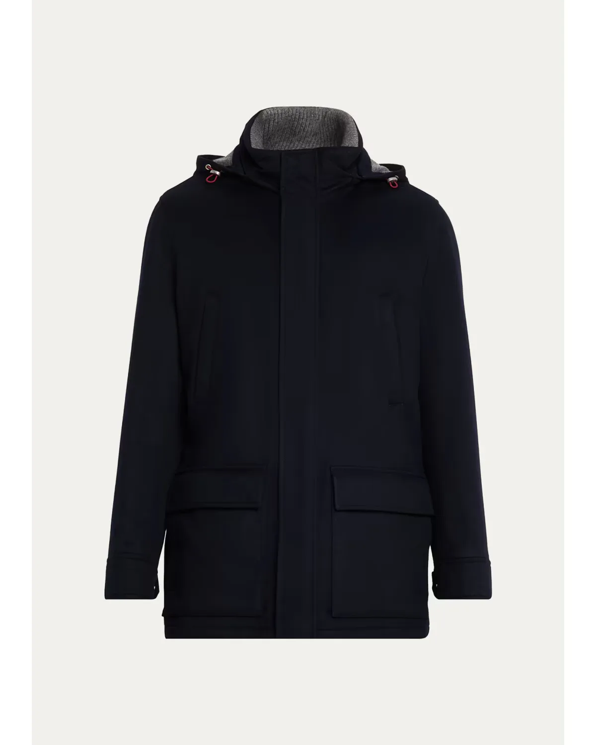 Cashmere Hooded Coat by Brunello Cucinelli