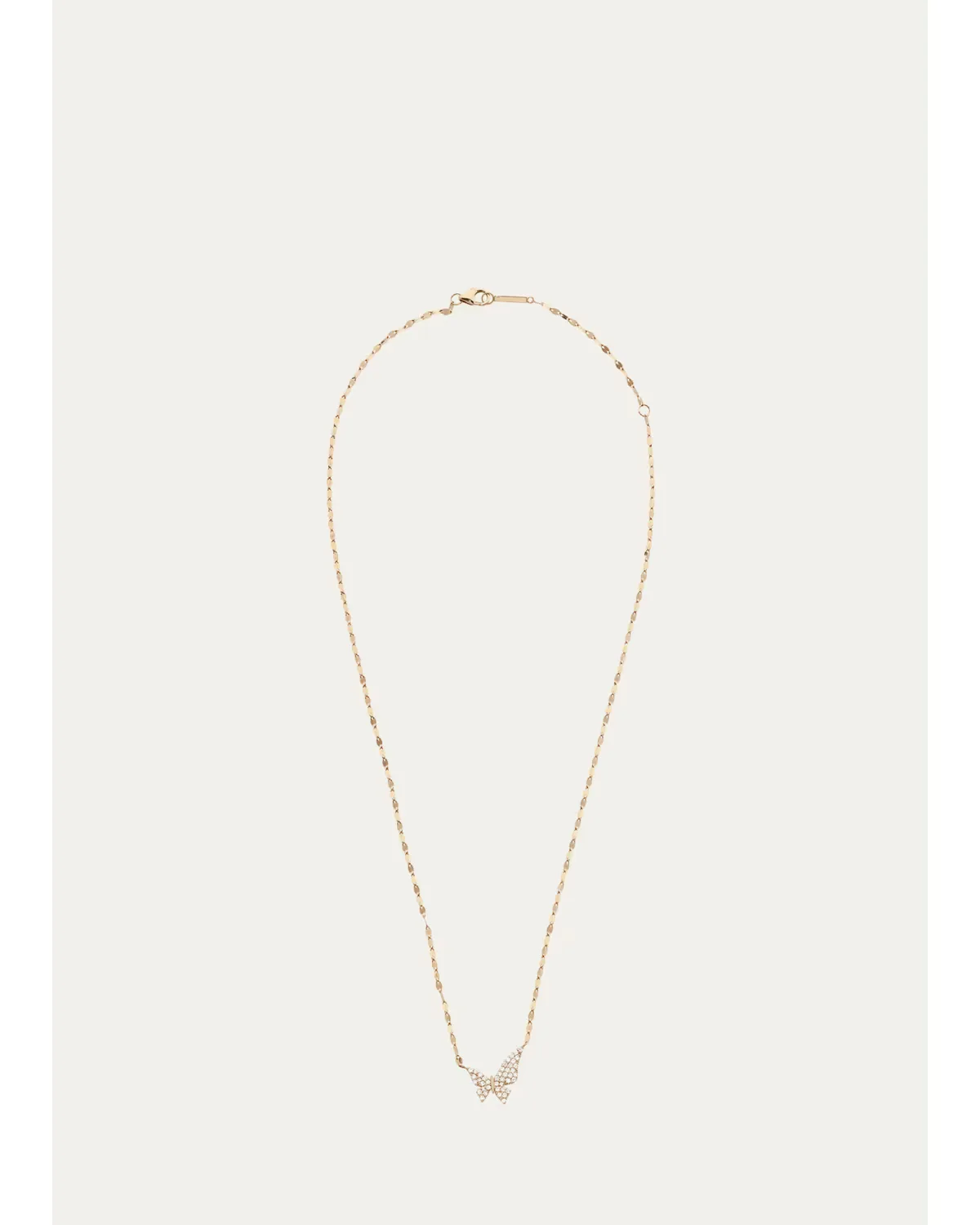 Pave Diamond Butterfly Necklace by Lana