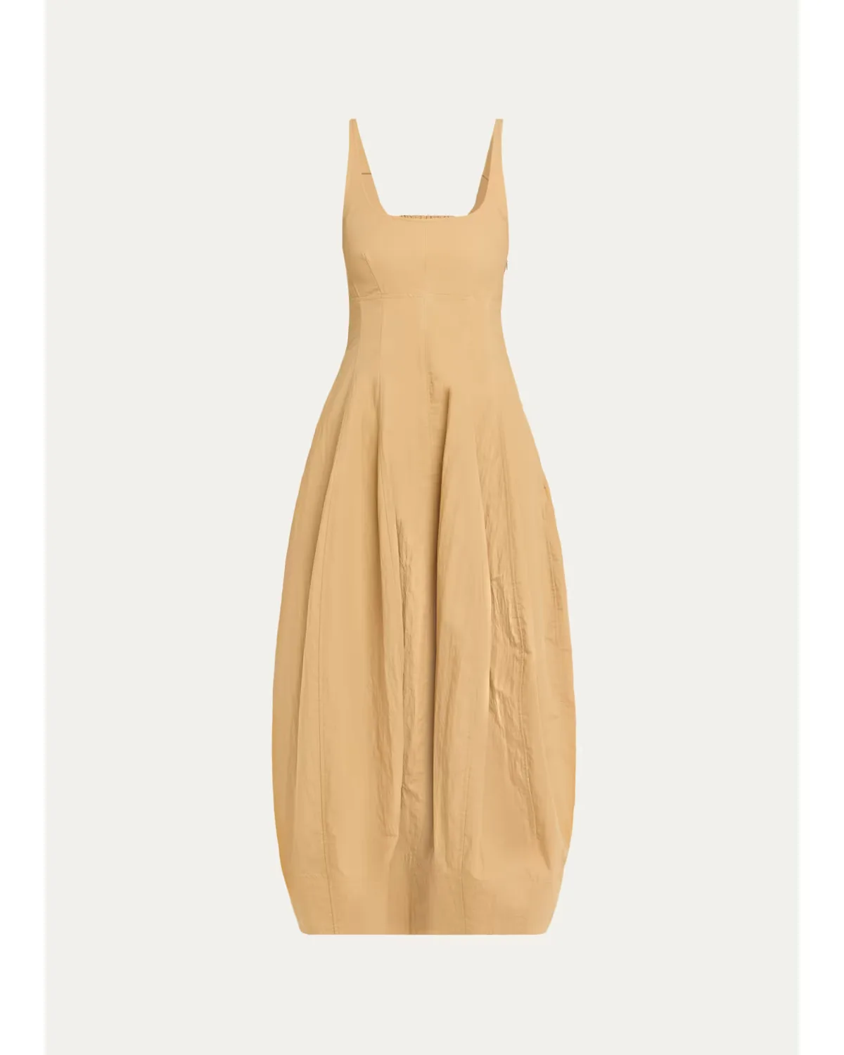 Nina Sleeveless Open-Back Cotton Midi Dress by A.L.C.