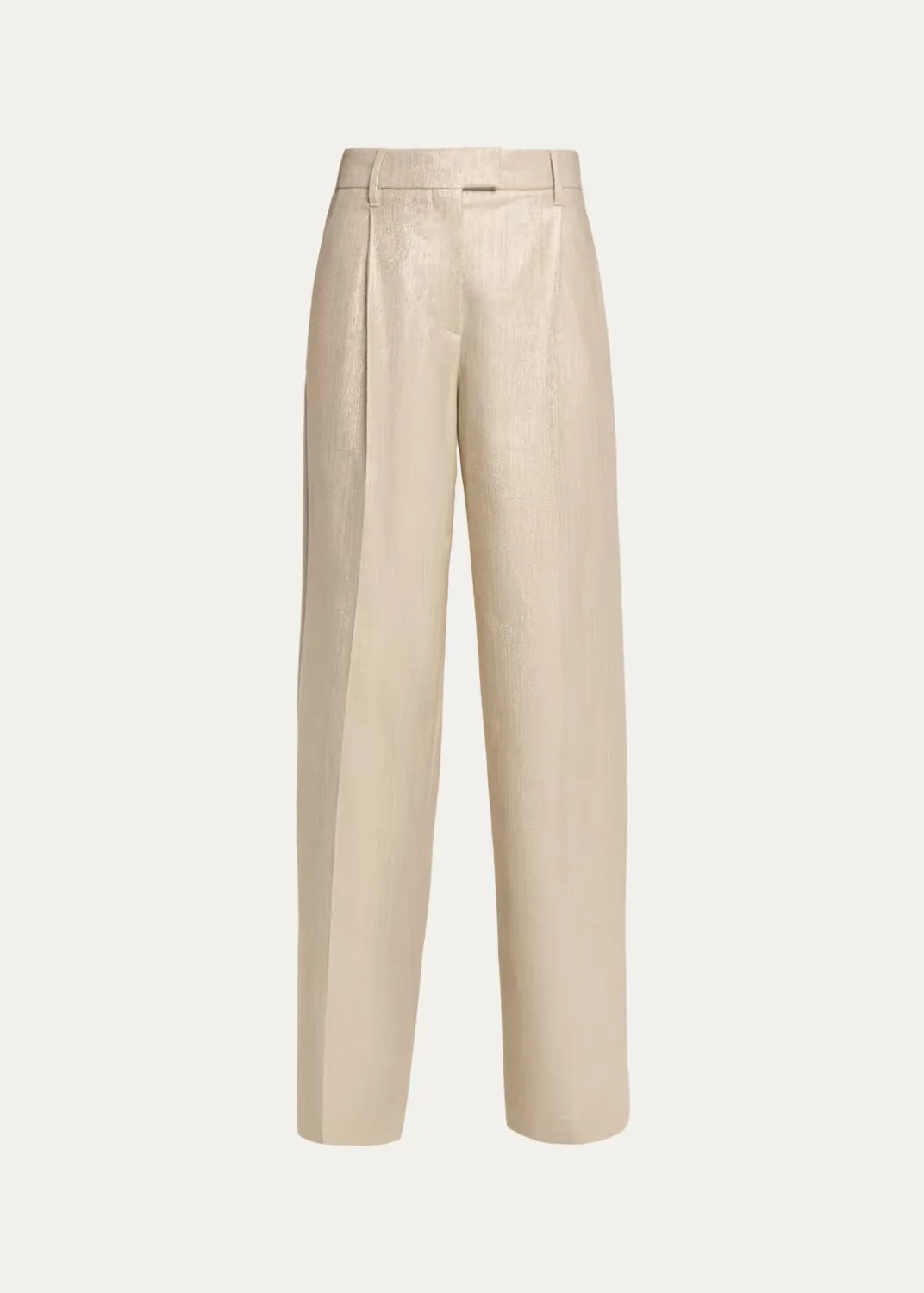 Loose Pleated Trousers
