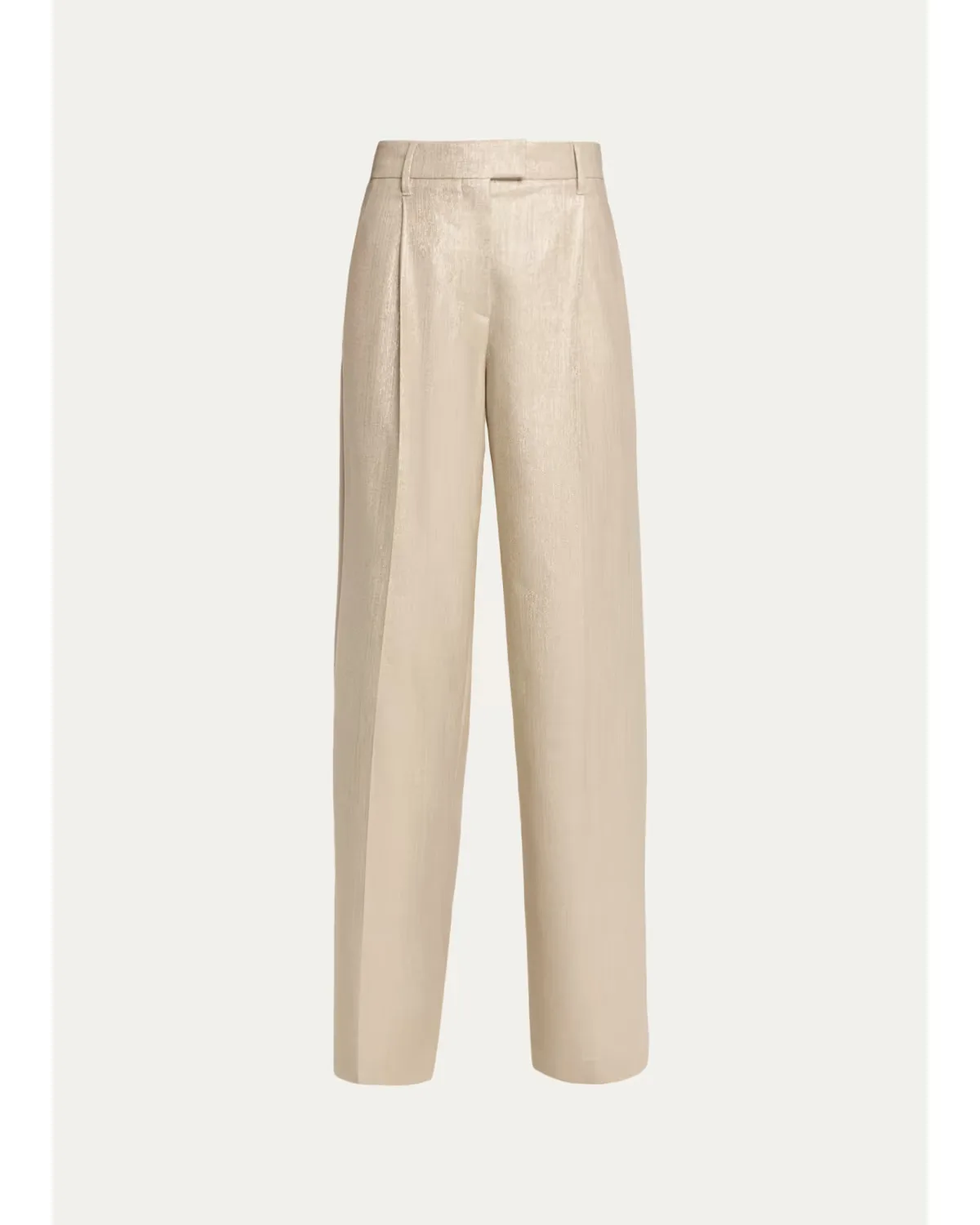 Loose Pleated Trousers by Brunello Cucinelli