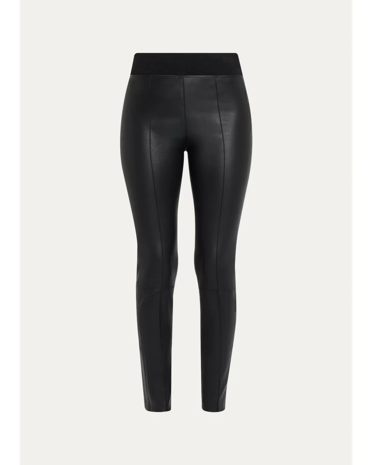 Leather Ankle Pants by Brunello Cucinelli