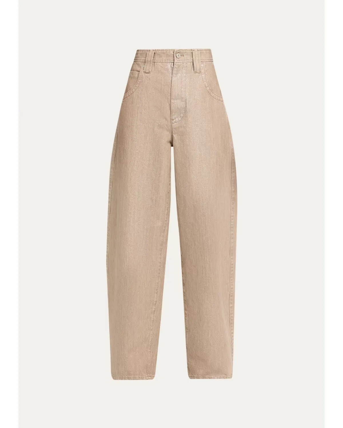 Shimmer Denim Pants by Brunello Cucinelli