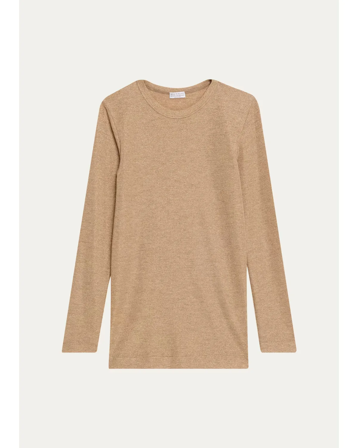Sparkling Crewneck Sweater by Brunello Cucinelli