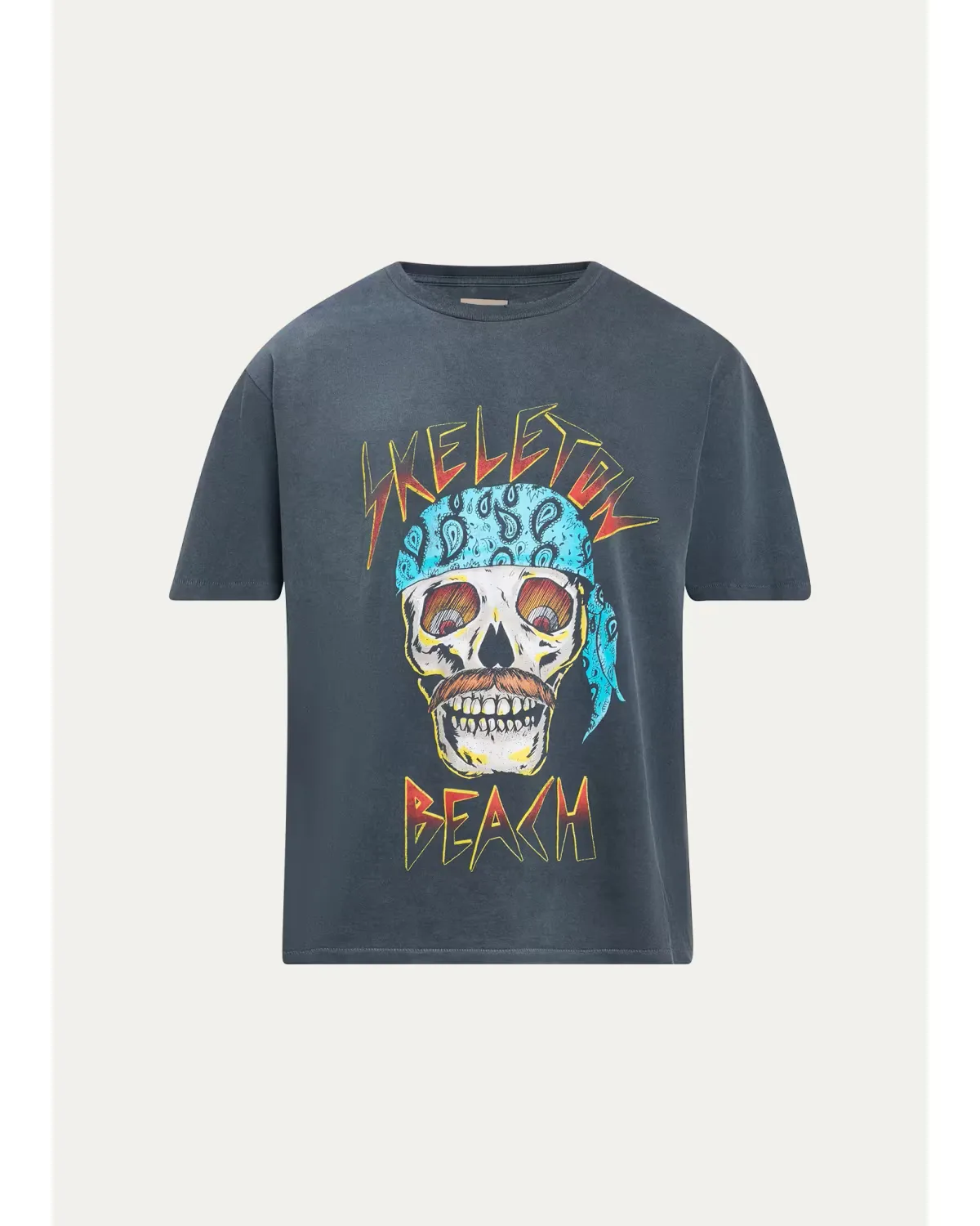 Skeleton Beach Faded Jersey T-Shirt by GALLERY DEPARTMENT