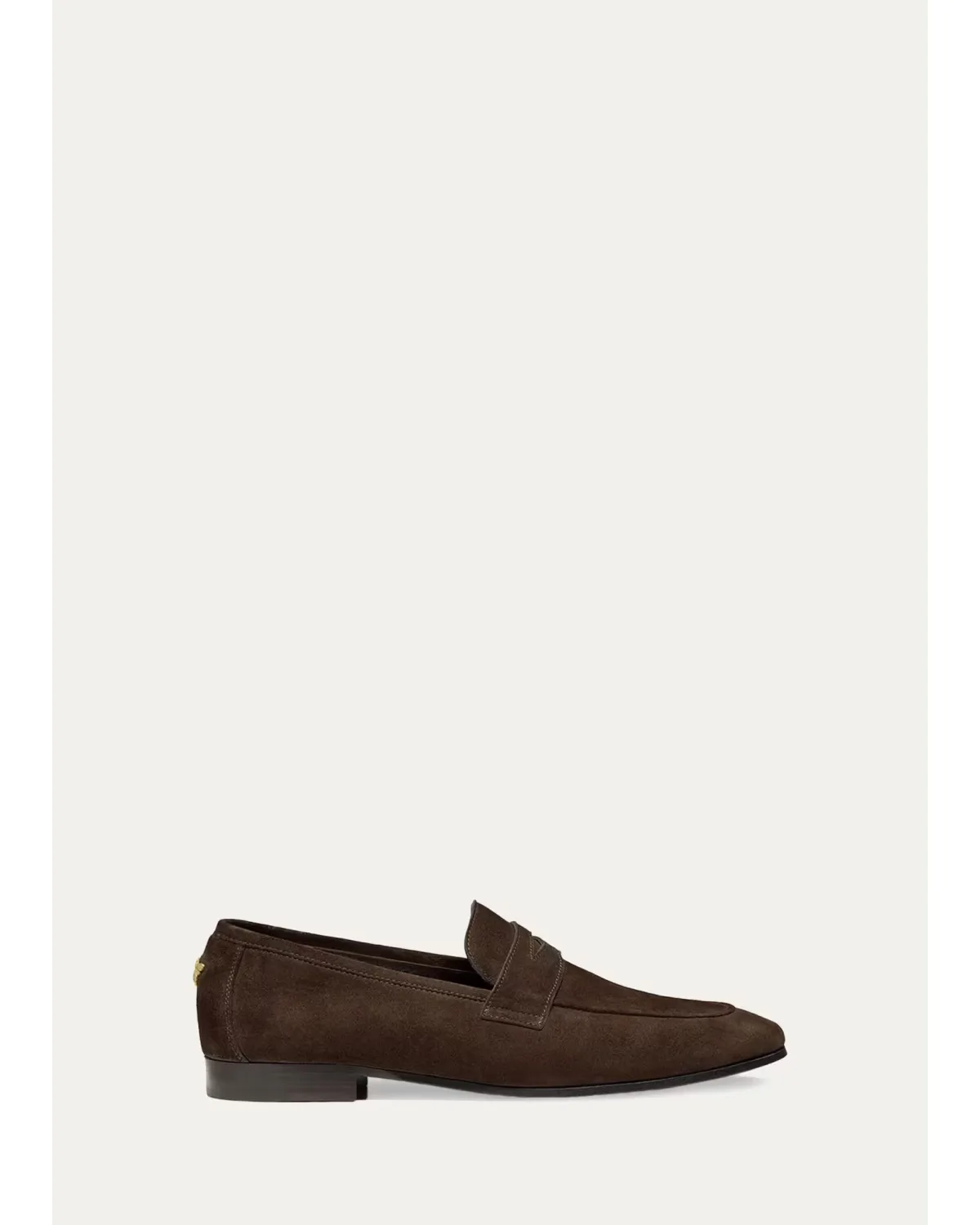 Suede Penny Loafers by Bougeotte