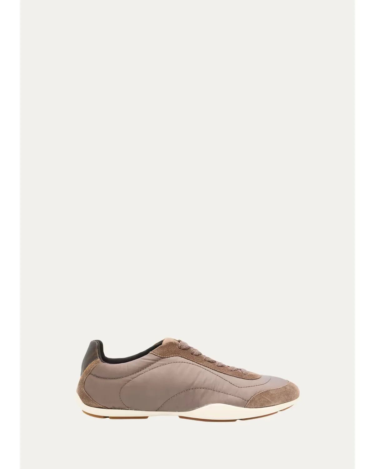 Nylon Suede Sneakers by Brunello Cucinelli