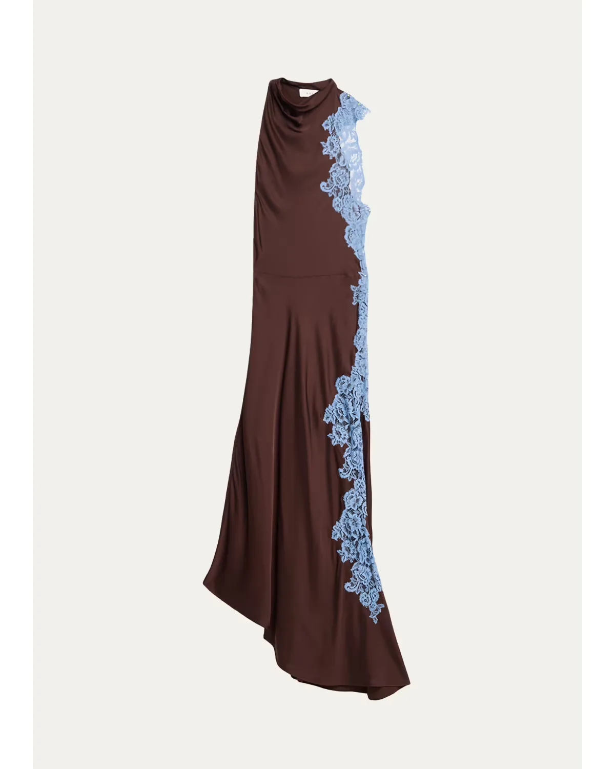 Josephine Satin and Lace Maxi Dress by A.L.C.