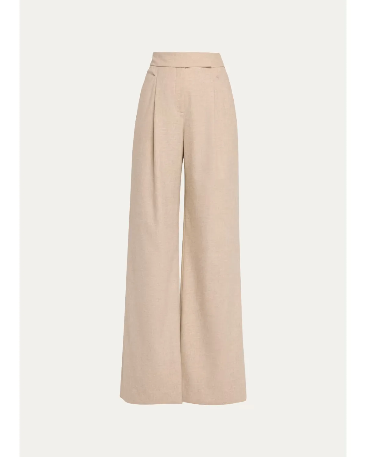 Holt Stretch-Cotton Wide-Leg Pants by Veronica Beard