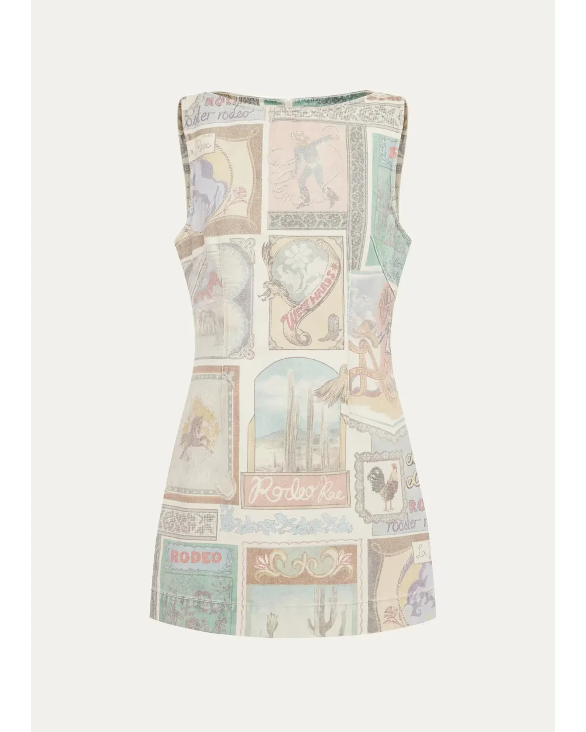 Andie Denim Mini Dress by ALMAIS