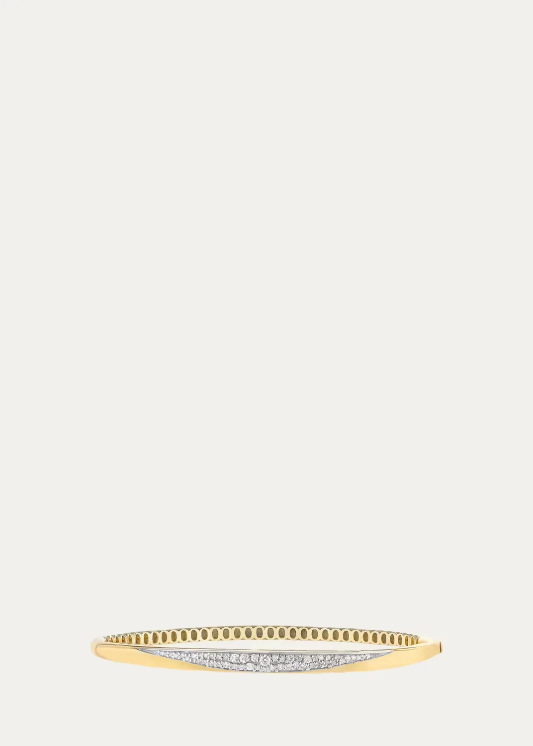 14K Graduated Diamond Hinge Bracelet