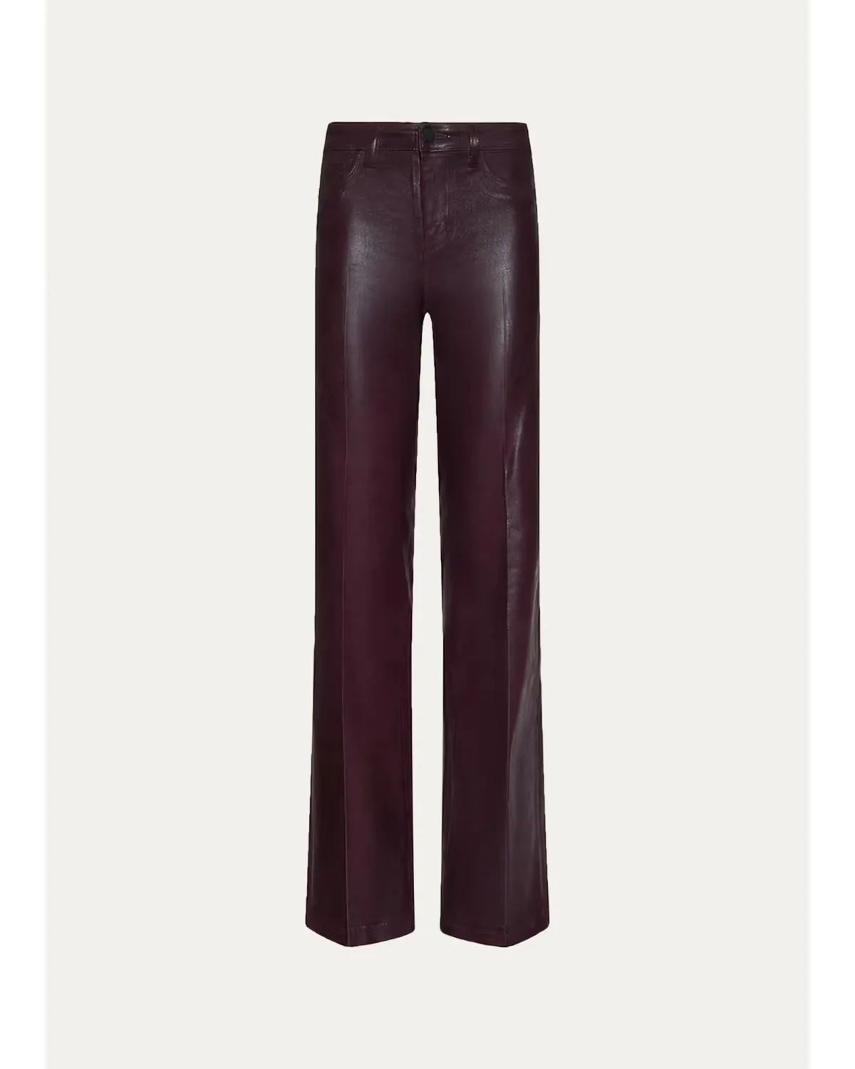 Clayton Coated Wide-Leg Jeans by L'AGENCE