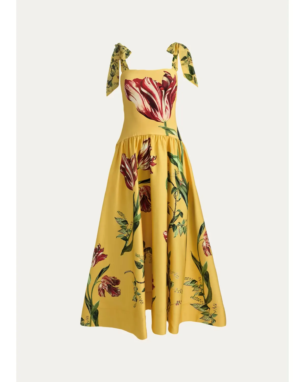 Oriana Floral Cotton-Blend Maxi Dress by Alice + Olivia